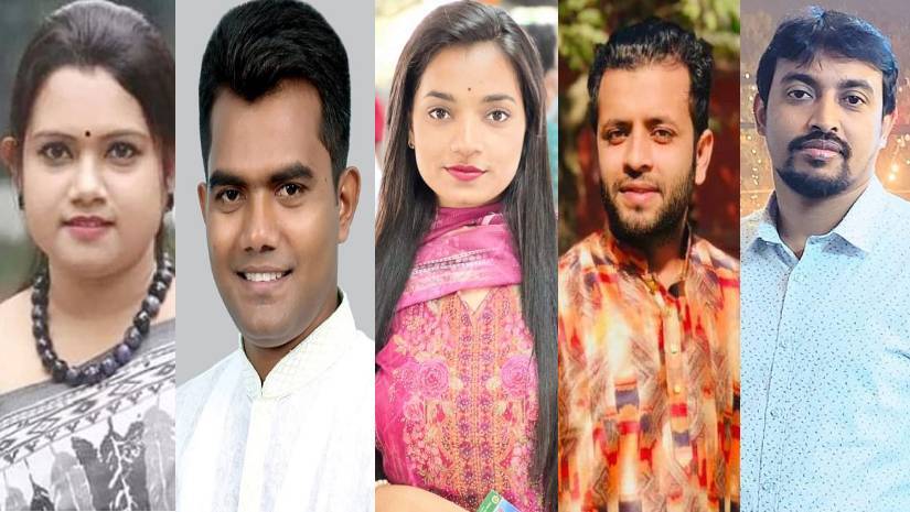 রিভা, রিপন, সাইমুন, সাগর ও মিঠুন