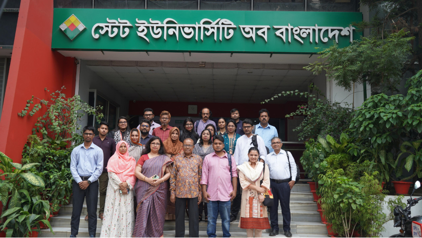 স্টেট ইউনিভার্সিটি অব বাংলাদেশের রিসার্চ কোশ্চেনেয়ার ডেভেলপমেন্ট শীর্ষক কর্মশালা 