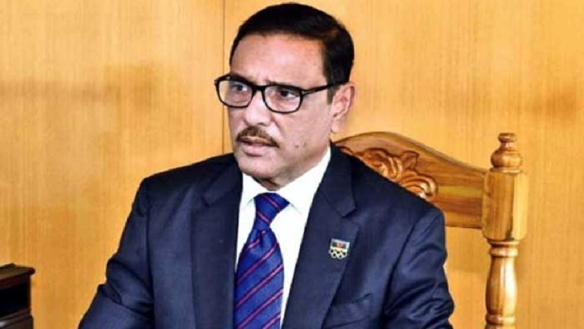 সড়ক পরিবহন ও সেতুমন্ত্রী এবং আওয়ামী লীগের সাধারণ সম্পাদক ওবায়দুল কাদের