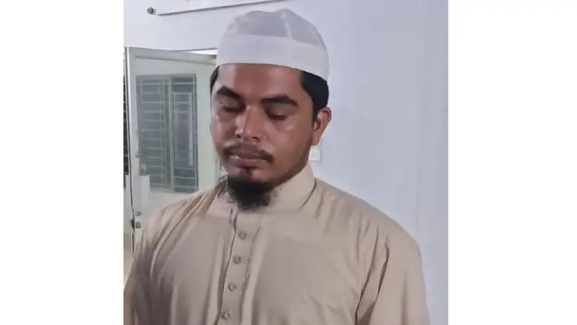 গ্রেফতার মাদরাসা শিক্ষক মো. শিহাব উদ্দিন