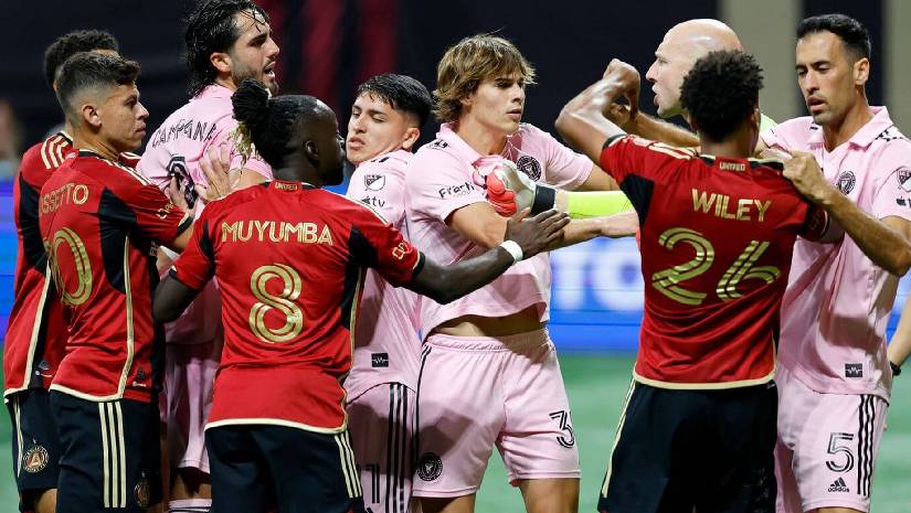 মায়ামির জালে আটলান্টার ৫ গোল