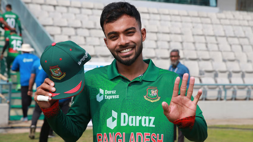 ক্রিকেটার তাওহীদ হৃদয়