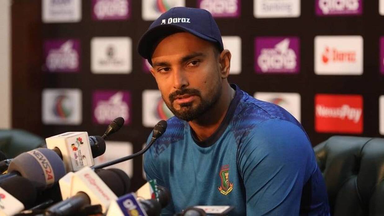 নিউজিল্যান্ডের বিপক্ষে ম্যাচের আগে আজ সংবাদ সম্মেলনে আসেন লিটন দাস