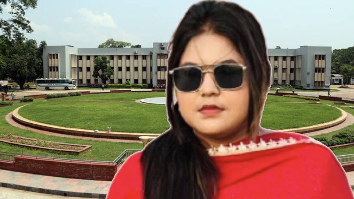 রাবির মন্নুজান হলের সাধারণ সম্পাদক ফারজানা শশী