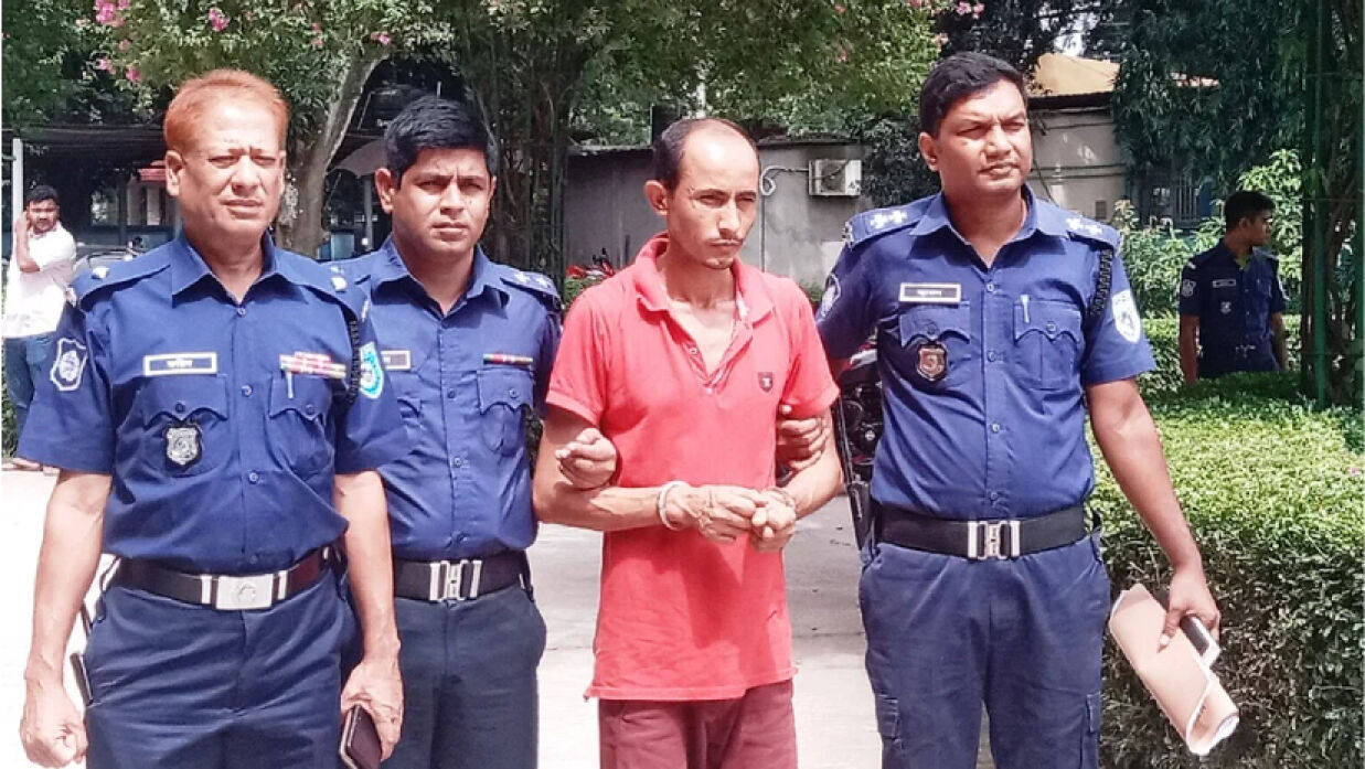 আটক হওয়া তরিকুল ইসলাম ওরফে চান্দু