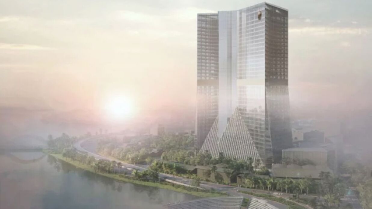 ঢাকা টাওয়ারের নকশা 