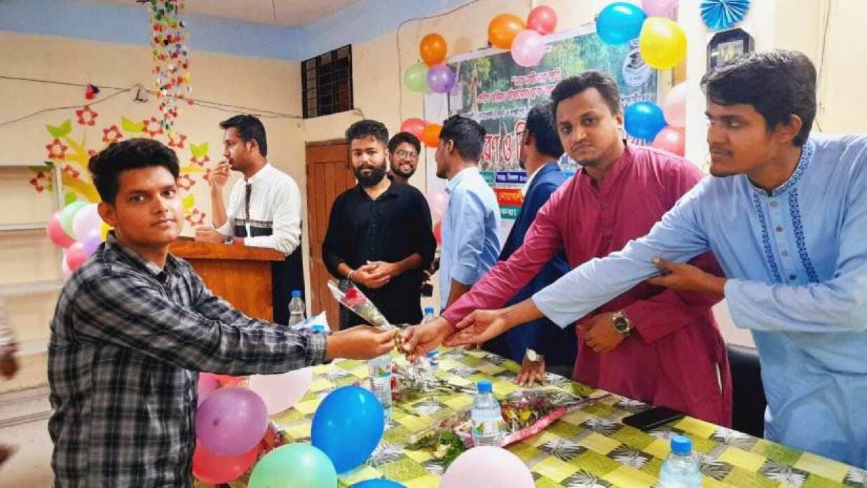 বেরোবিতে নোয়াখালী স্টুডেন্টস ফোরামের নবীন বরণ  