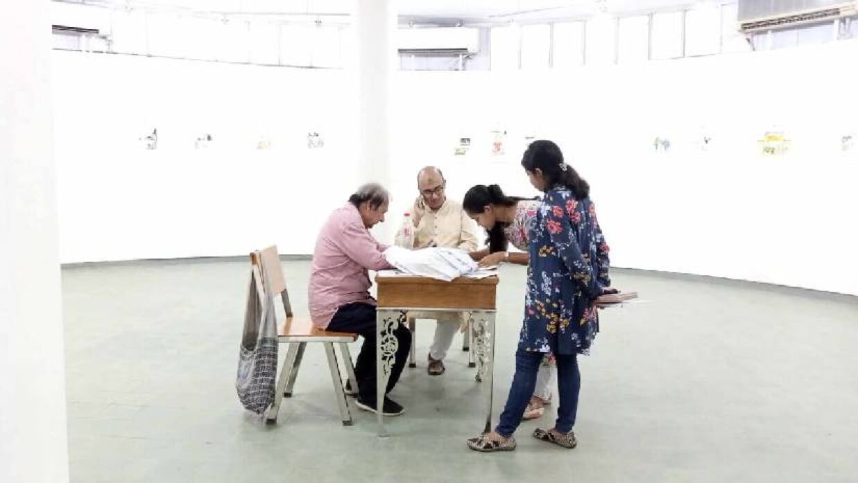 কবি সুকুমার রায়ের শততম মৃত্যু বার্ষিকী উপলক্ষে চিত্র প্রদর্শনী