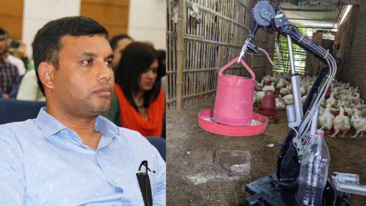 অধ্যাপক ড. মো. মাহাবুব হোসেন ও তার উদ্ভাবনী যন্ত্র 