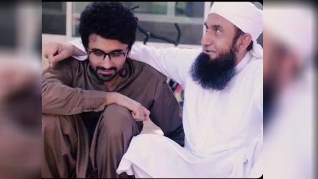 মাওলানা তারিক জামিল ও তার ছেলে আসিম জামিল 