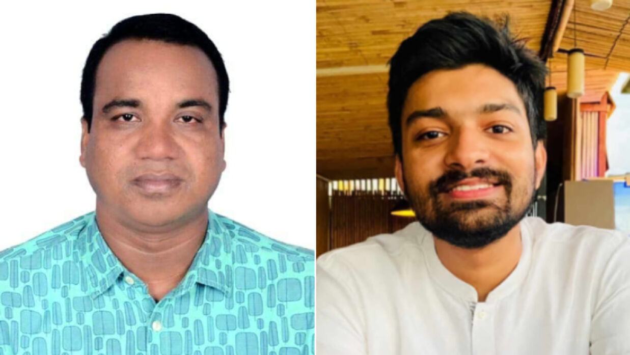 বাংলাদেশ কৃষি বিশ্ববিদ্যালয় মিউজিক্যাল রেজিমেন্টের সভাপতি অধ্যাপক ড. মো. আজহারুল ইসলাম এবং সাধারণ সম্পাদক মেহেদী আবসার তুর্য