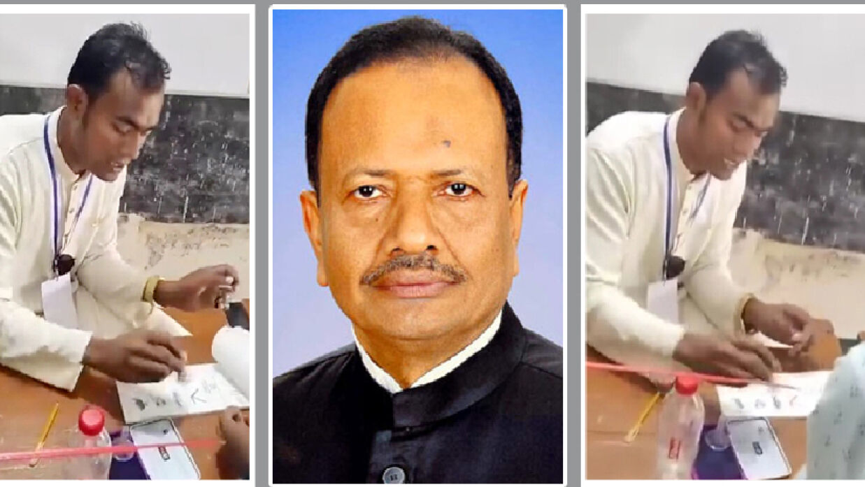 মাঝে নৌকার প্রার্থী গোলাম ফারুক পিংকু