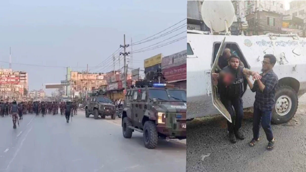 অসাবধানতায় গ্রেনেড বিস্ফোরণে পুলিশ সদস্যের কব্জি বিচ্ছিন্ন