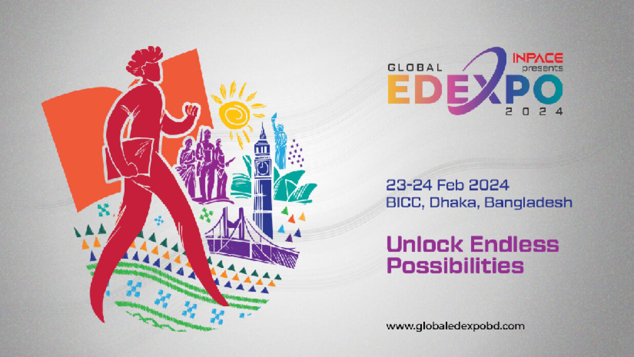 ইনপেইস এর গ্লোবাল এডুকেশন এক্সপো লোগো