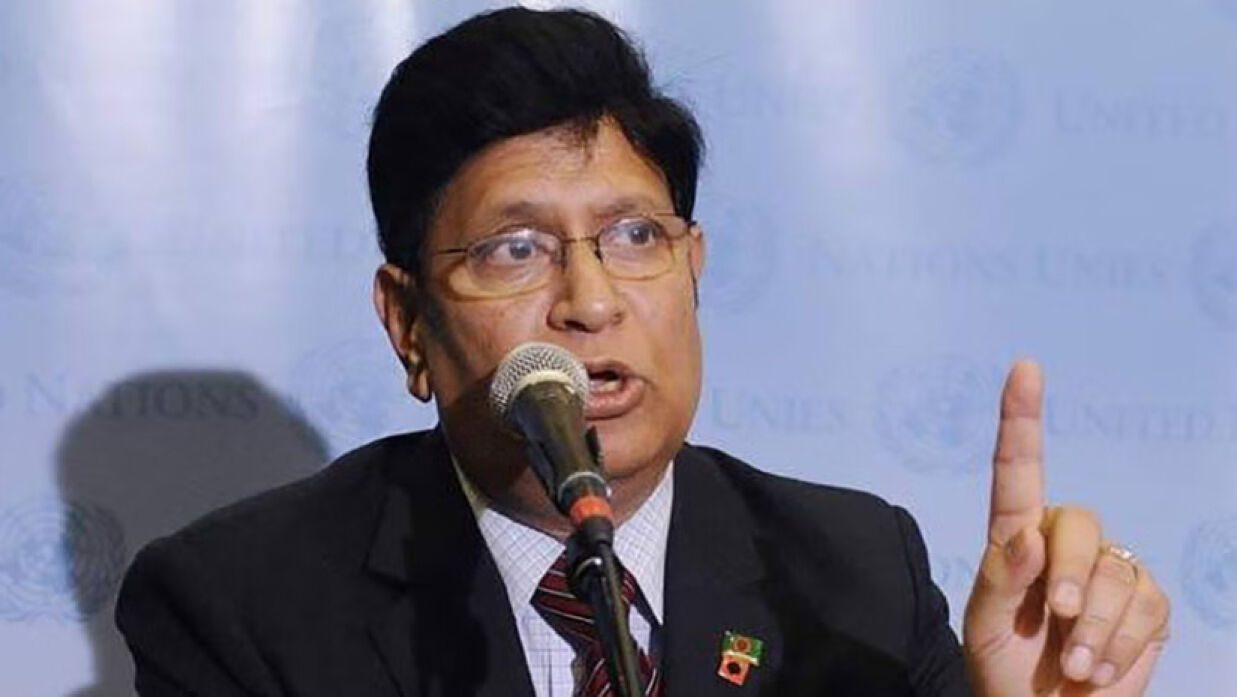 পররাষ্ট্রমন্ত্রী এ কে আব্দুল মোমেন