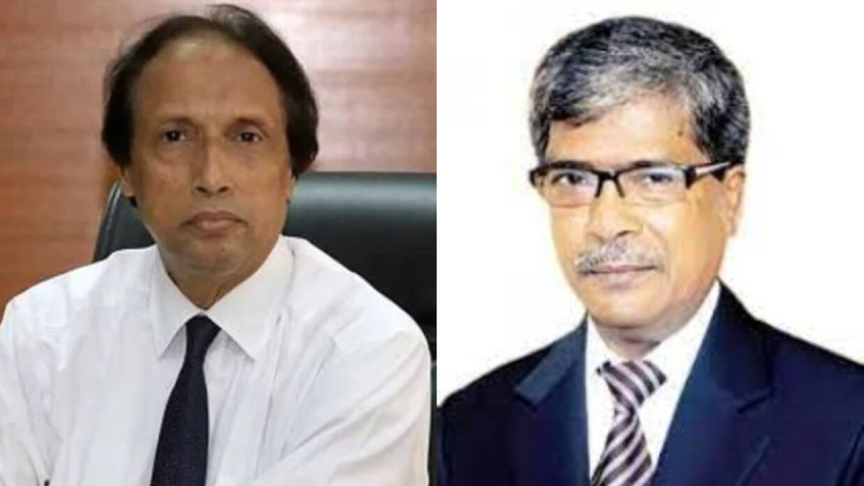 ড. মোহাম্মদ সাদিক ও জাবির সাবেক উপাচার্য আনোয়ার হোসেন