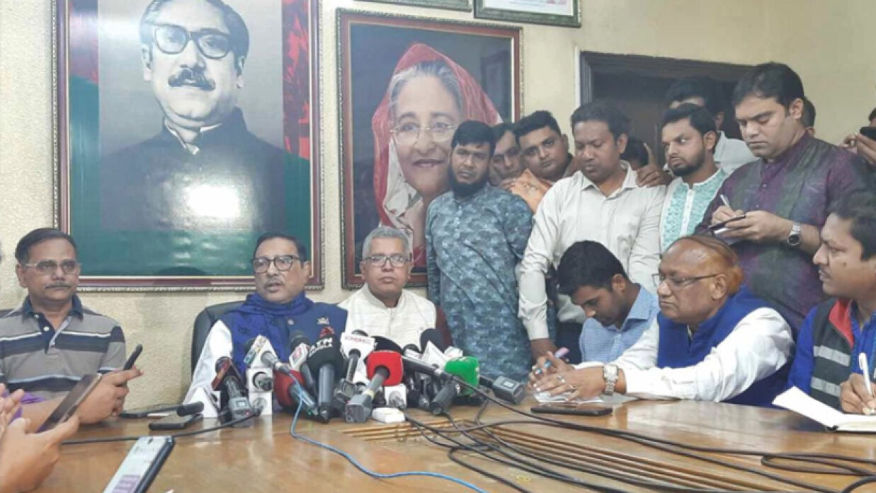 আওয়ামী লীগের সাধারণ সম্পাদক ওবায়দুল কাদের