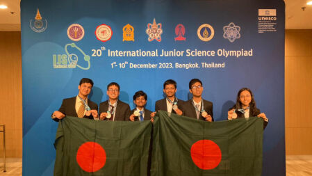 আন্তর্জাতিক জুনিয়র সায়েন্স অলিম্পিয়াডে বাংলাদেশের ৬ রৌপ্য-ব্রোঞ্জ পদক জয়