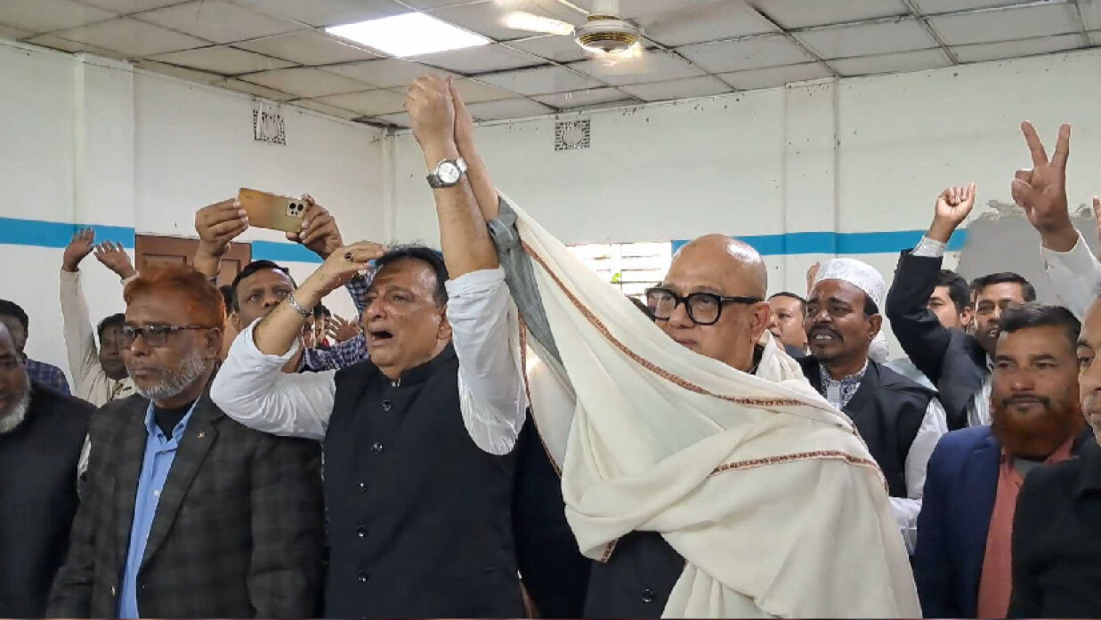 স্বতন্ত্র প্রার্থী মেজর জেনা‌রেল (অব.) সৈয়দ শাফায়েতুল ইসলাম