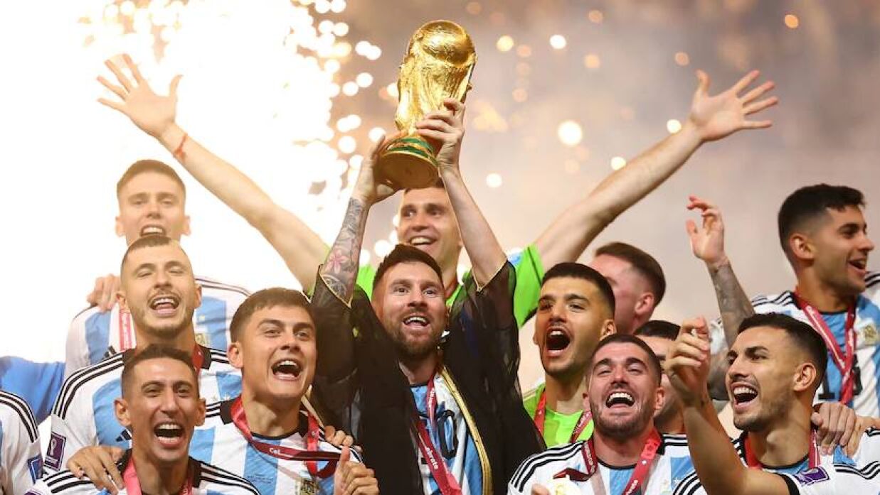 আর্জেন্টিনার বিশ্বকাপ জয়ের এক বছর আজ