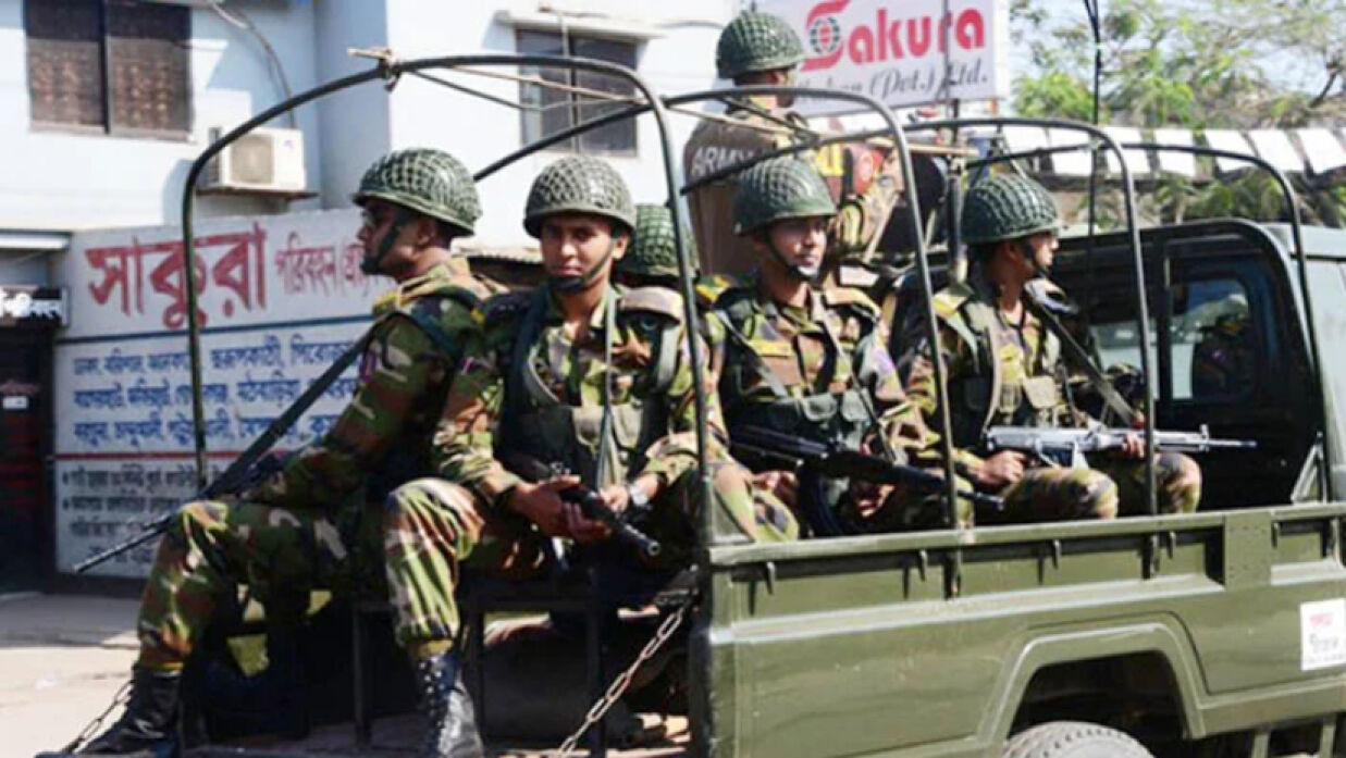 ১৩ দিনের জন্য ভোটের মাঠে নামছে সশস্ত্র বাহিনী