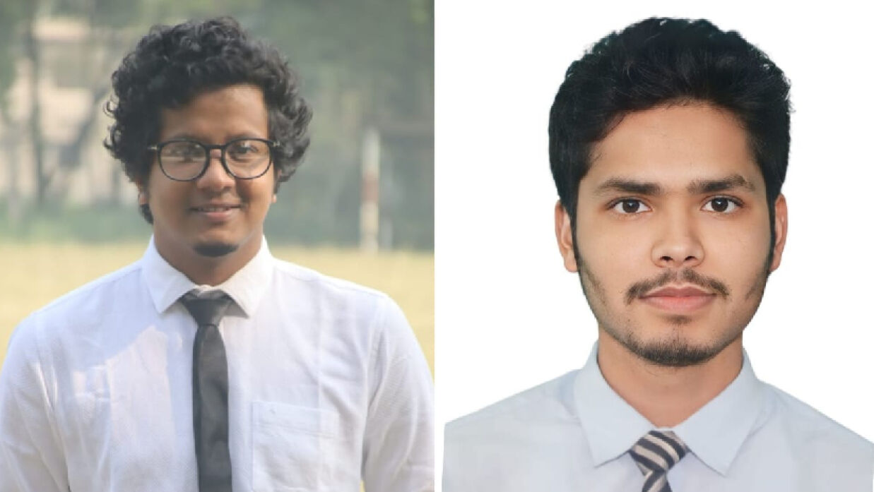 ইবি সাংবাদিক সমিতির সভাপতি শাহেদুল ইসলাম ও সাধারণ সম্পাদক তাজমুল হক জায়িম