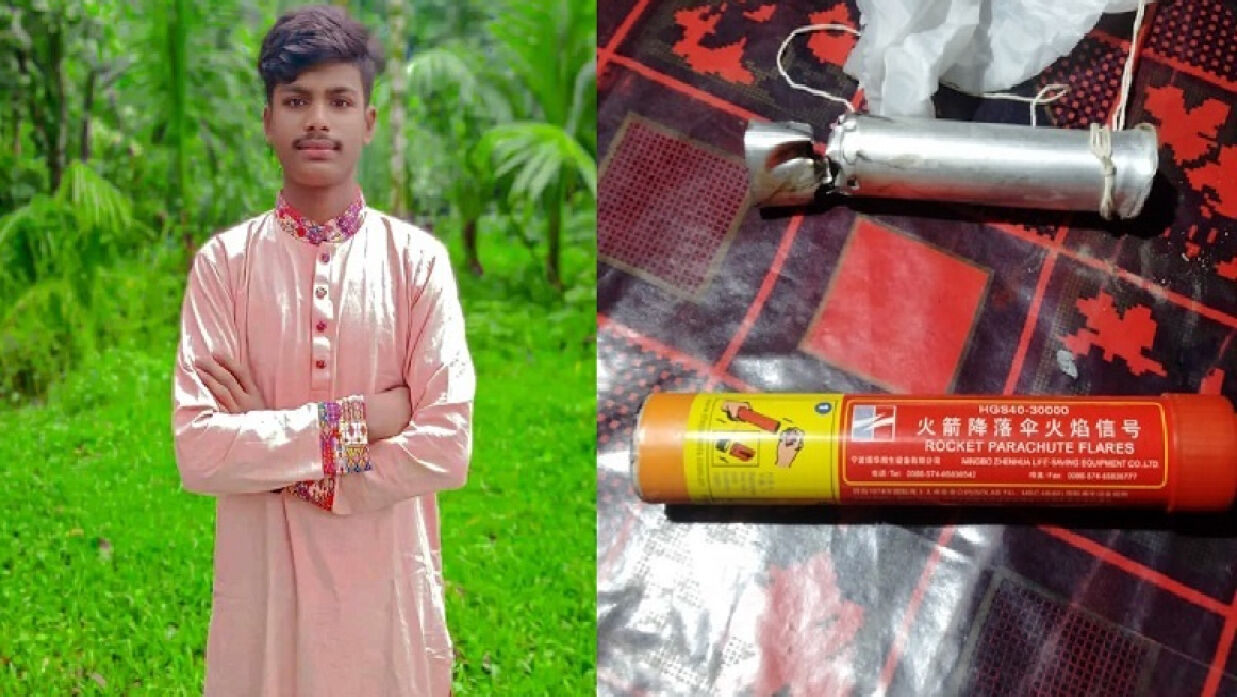 অপহৃত মাদরাসাছাত্র সাইফুল ইসলাম ও উদ্ধার হওয়া বোমা