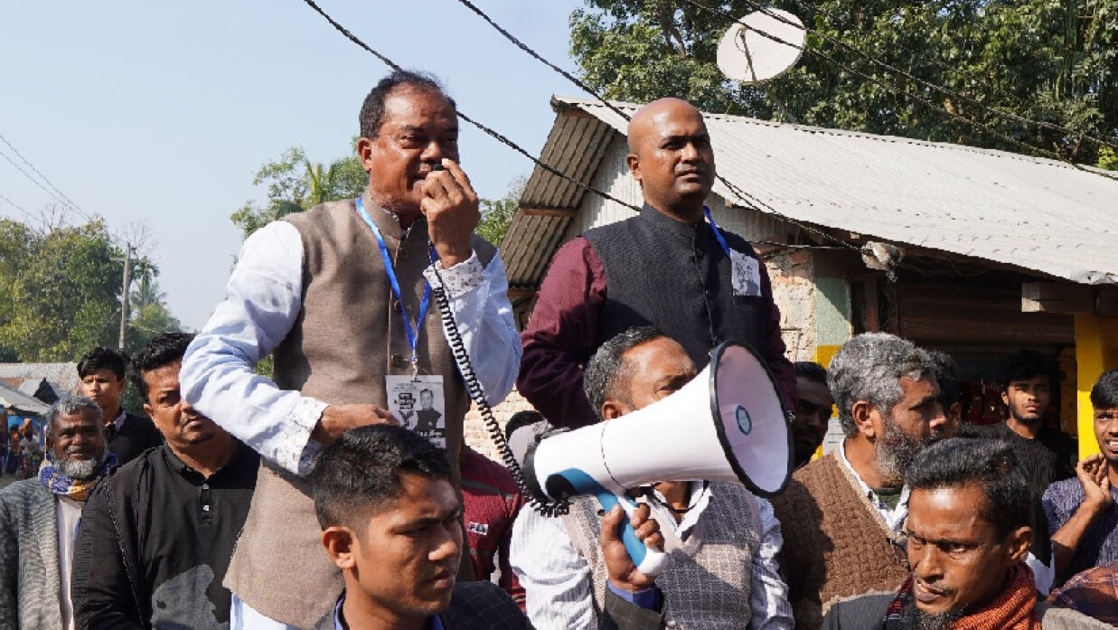 মিরসরাইয়ে আর মাস্তানি চলবে না: স্বতন্ত্র প্রার্থী গিয়াস উদ্দিন