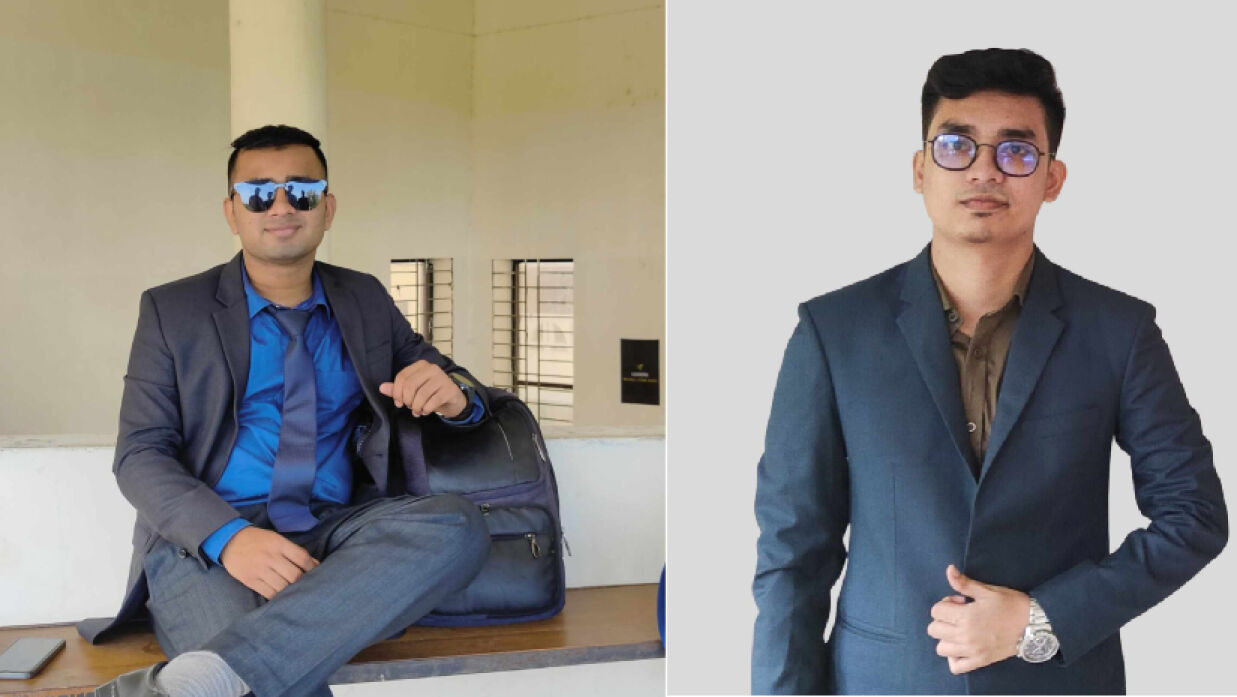 দিপক চন্দ্র দেব ও মাহিনুর রহমান নায়িম