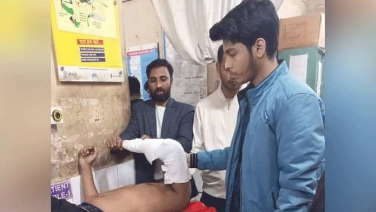 আহত ছাত্রদল নেতা