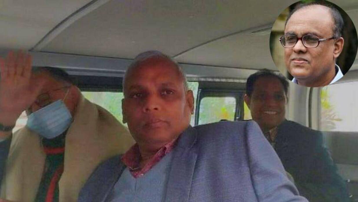 ইউজিসির তদন্ত দল ও ইনসেটে ভিসি