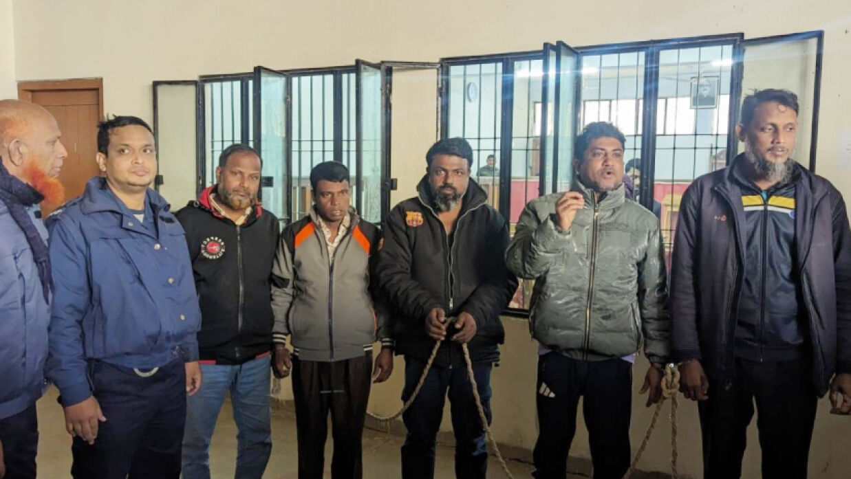 মৃত্যুদণ্ডপ্রাপ্ত আসামিদের একাংশ