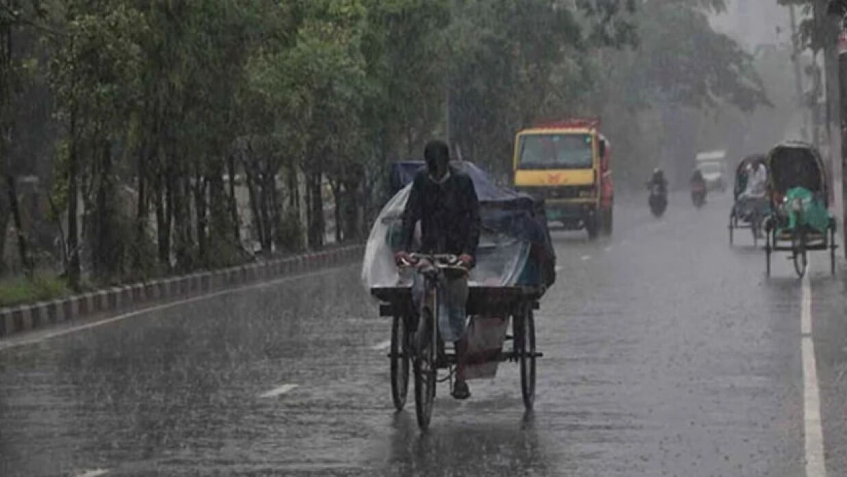 ৭ বিভাগে বৃষ্টির পূর্বাভাস, রাতে বাড়বে তাপমাত্রা