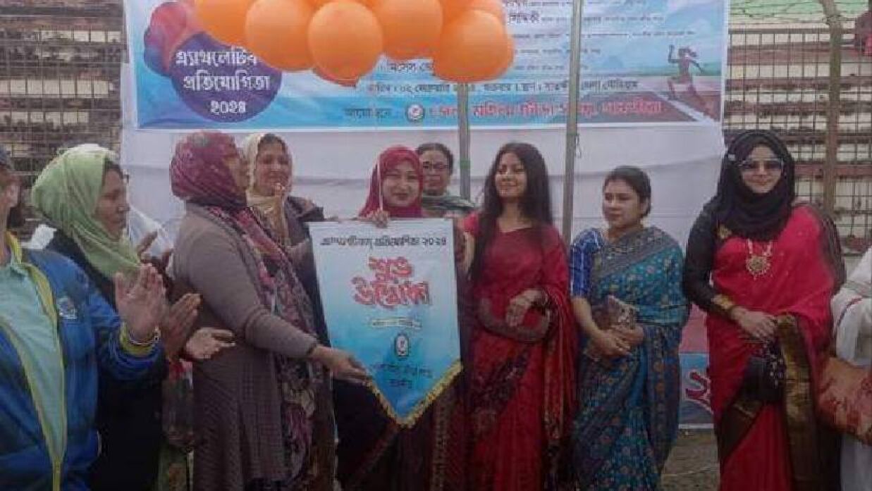 সাতক্ষীরায়  অ্যাথলেটিকস প্রতিযোগিতা অনুষ্ঠিত