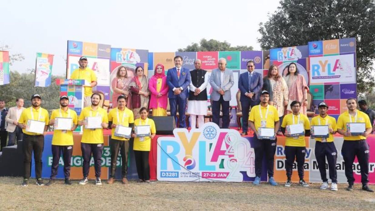 শিক্ষার্থীদের ক্যারিয়ার উন্নয়নে রোটারি ইয়ুথ লিডারশিপ অ্যাওয়ার্ডের আয়োজন