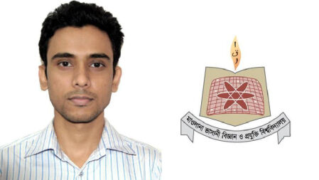 মেক্সট বৃত্তি পেয়ে জাপান যাচ্ছেন মাভাবিপ্রবি শিক্ষার্থী রাজিব