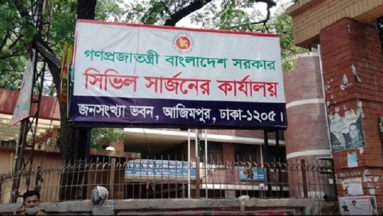 ঢাকা সিভিল সার্জনের কার্যালয় নেবে ৭৫ জন