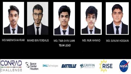 নাসার উদ্ভাবনী প্রতিযোগিতায় স্থান পেল মাধ্যমিকের ৫ তরুণের প্রজেক্ট