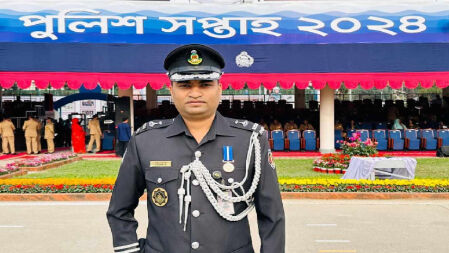 পিপিএম পদক পেলেন কুবির সাবেক শিক্ষার্থী সানোয়ার