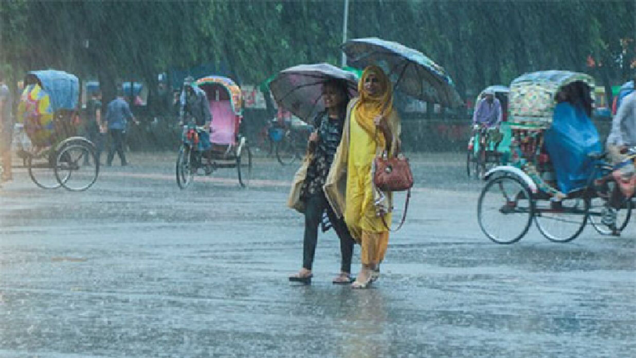 আজ বৃষ্টি হতে পারে যেসব এলাকায়