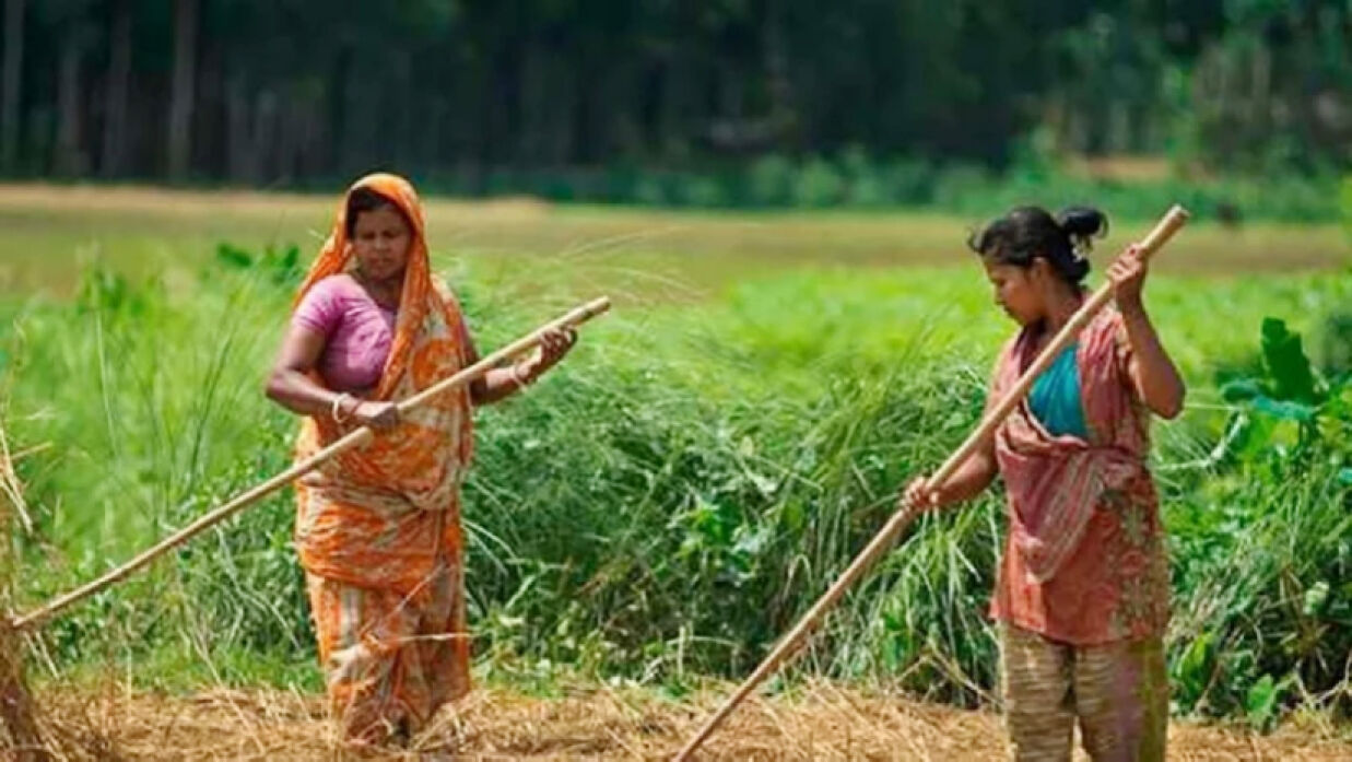 কর্ম ব্যস্ত নারী