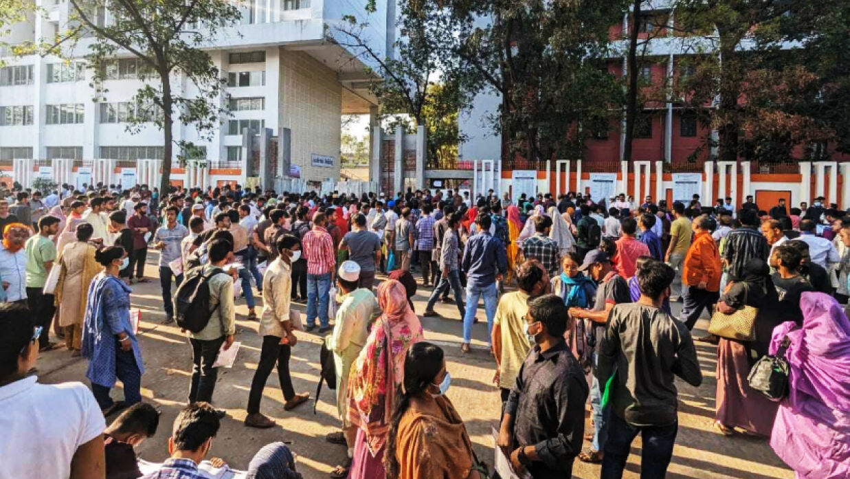 বুটেক্স ভর্তি পরীক্ষায় উপস্থিতি ৯০ শতাং