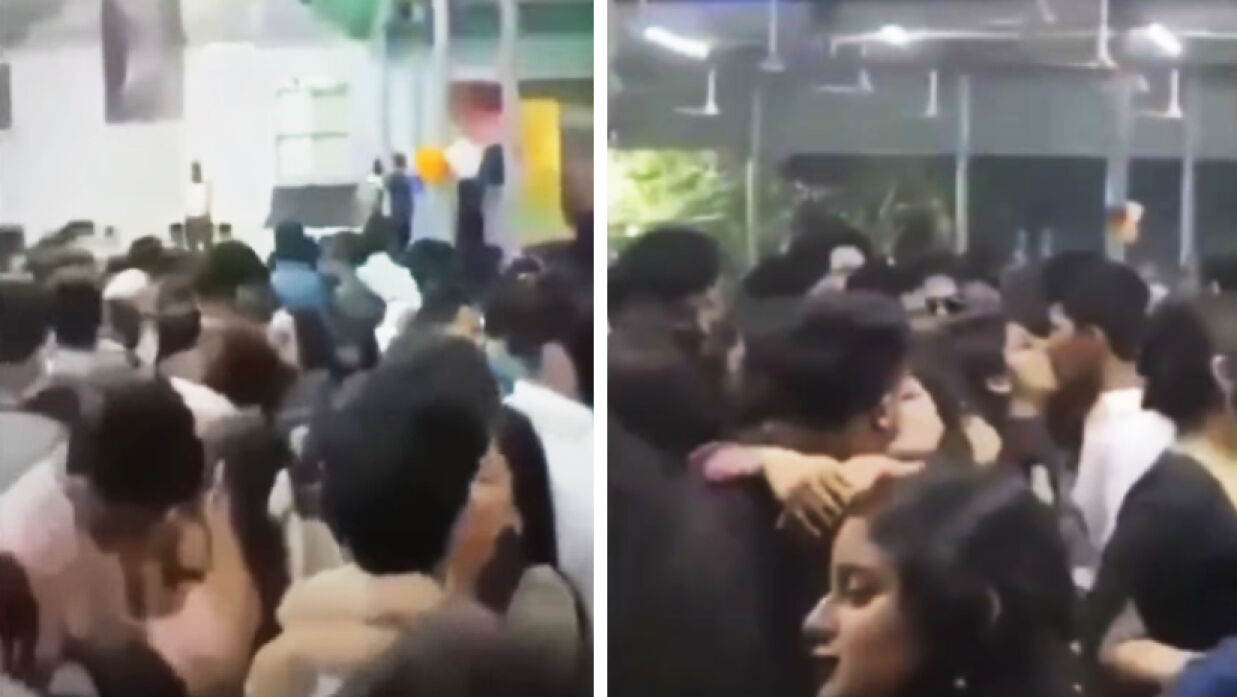 ব্র্যাক ইউনিভার্সিটি গালা নাইটে শিক্ষার্থীরা