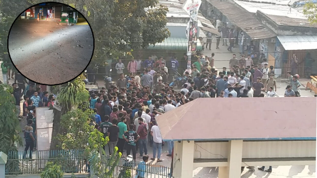 ছাত্রী হলের সীমানা নির্ধারণ নিয়ে বাকৃবি ছাত্রলীগের দফায় দফায় সংঘর্ষ