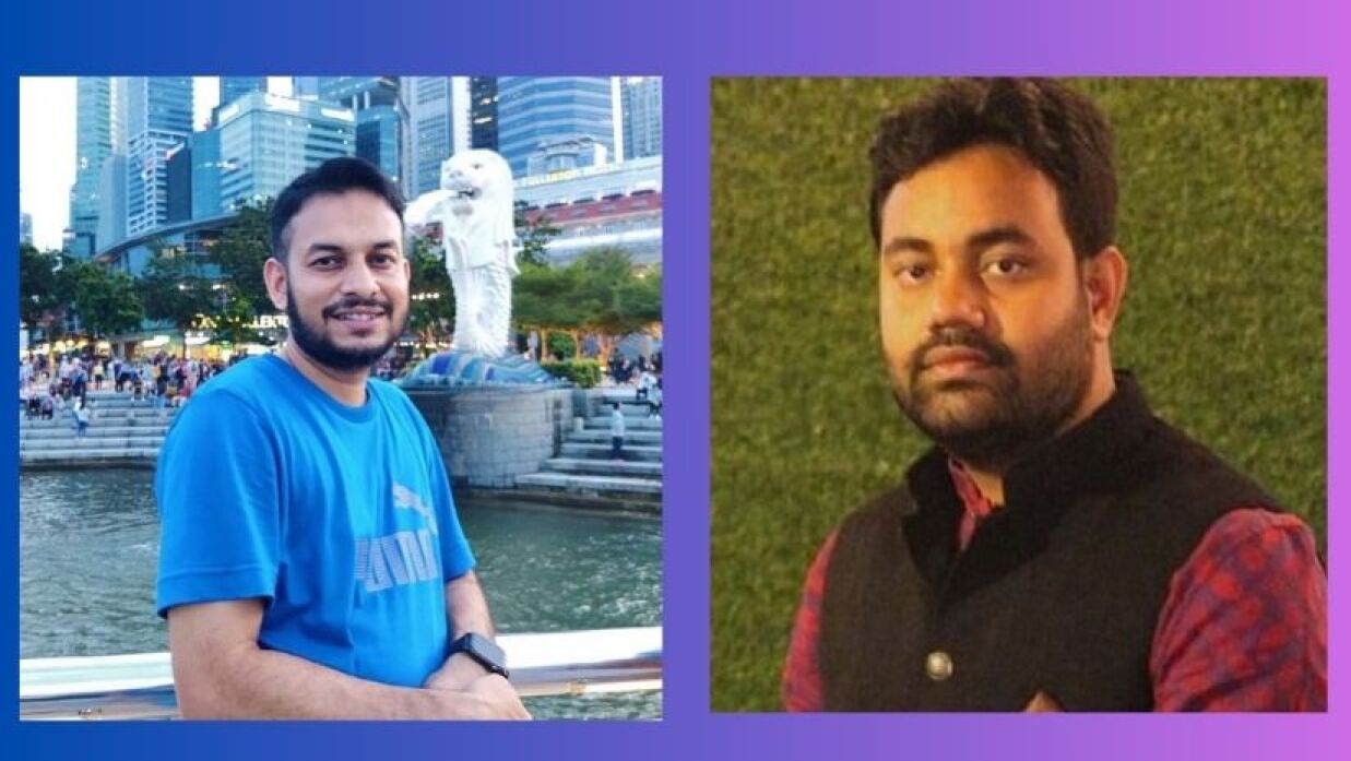 রেজুয়ান আহমেদ শুভ্র ও সাজন সাহা