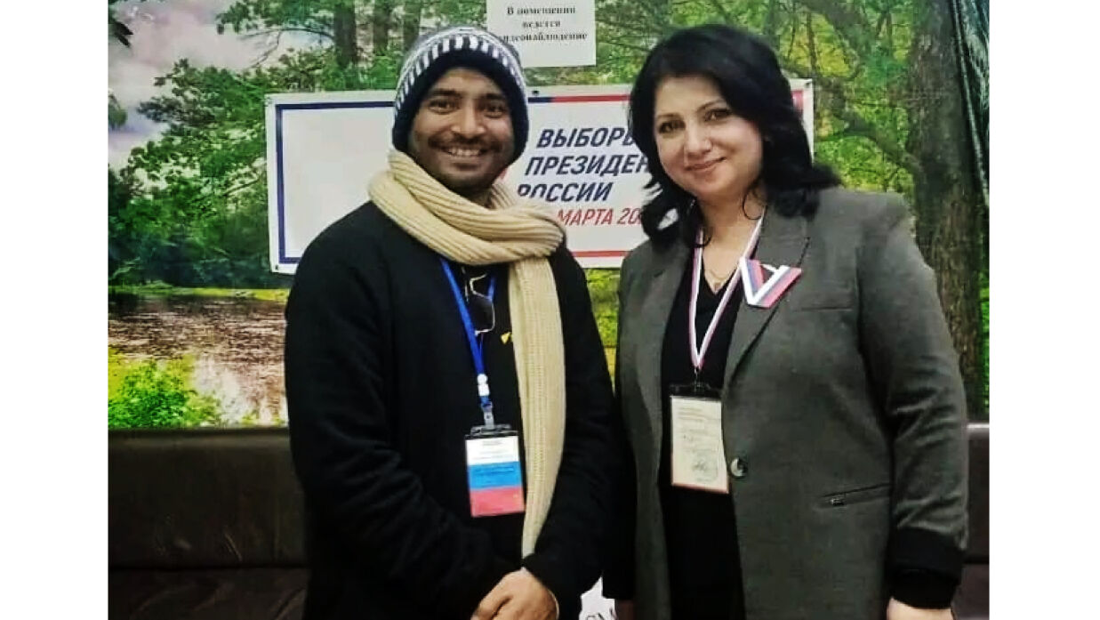 রাশিয়ার প্রেসিডেন্ট নির্বাচনে পর্যবেক্ষকের দায়িত্ব পেলেন স্টামফোর্ডের সাগর