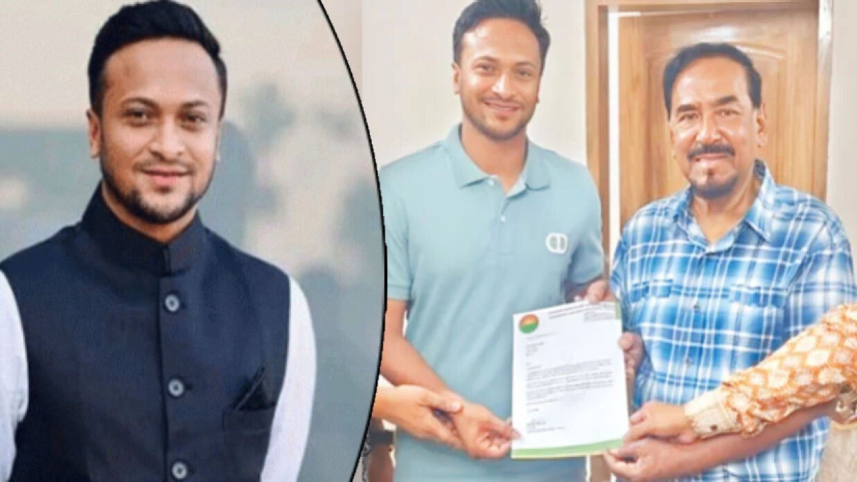 মেজর হাফিজের সঙ্গে সাকিব