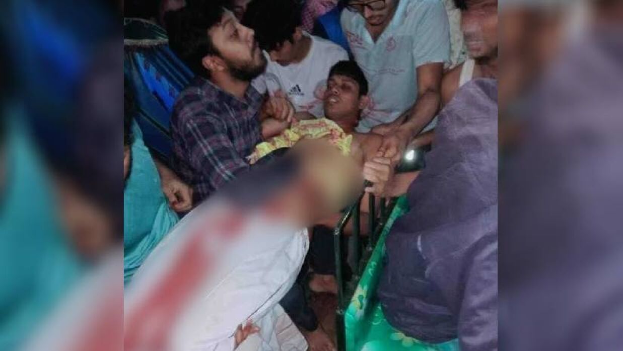 আহত জয়দেব সাহা