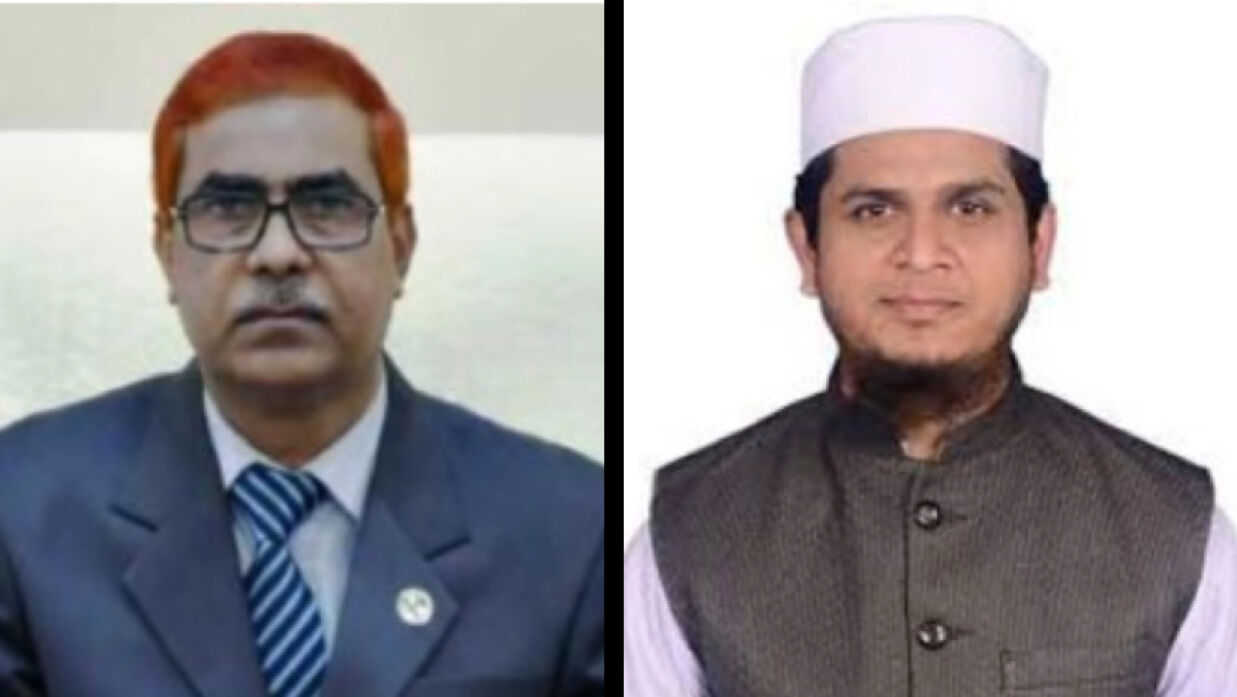 অধ্যাপক রফিকুল ইসলাম সেখ ও অধ্যাপক সেলিম হোসেন