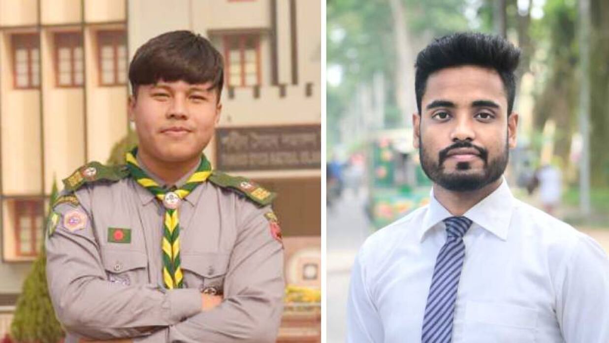 রাবি রোভার স্কাউট গ্রুপের নেতৃত্বে অরুপ-সাইফুদ্দিন